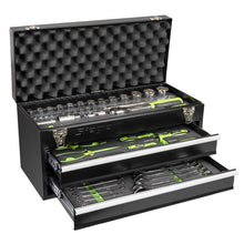 Siegen Portable Tool Chest 2 Drawer with Tool Kit 90pc