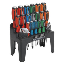 Siegen Hammer-Thru Screwdriver, Hex Key & Bit Set 44pc