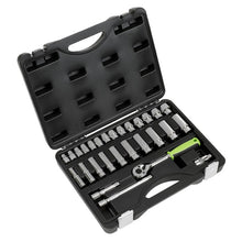 Sealey Siegen Socket Set 3/8"Sq Drive 28pc