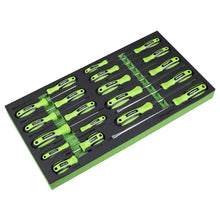 Sealey Siegen Screwdriver Set with Tool Tray 20pc