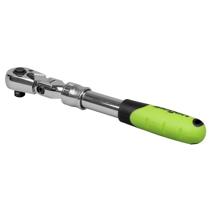 Extendable Flexi-Head Ratchet Wrench 3/8"Sq Drive