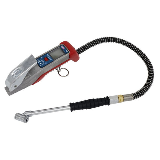 Digital Tyre Inflator 0.5m Hose with Push-On Connector