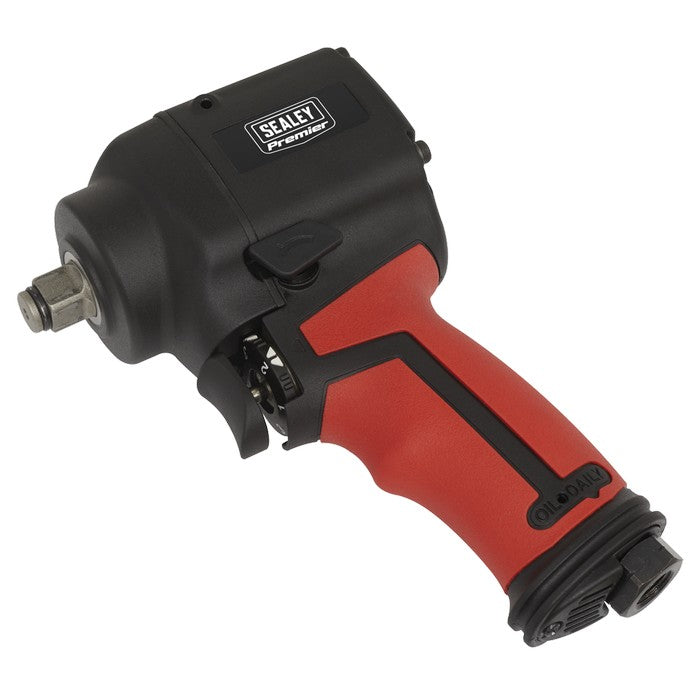 Premier Twin Hammer Stubby Air Impact Wrench 1/2"Sq Drive