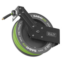 15m Retractable High-Visibility TPR Air Hose with Metal Reel 10mm ID