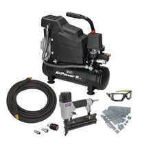 Air Compressor/Air Nail/Staple Gun Kit