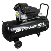 Air Compressor 100L V-Twin Direct Drive 3hp