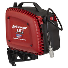 Air Compressor Wall Mounting 1.5hp with 7m Retractable Hose