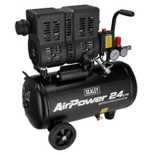 24L Low Noise Oil Free Direct Drive Air Compressor 1hp
