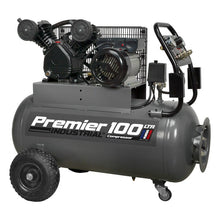 Air Compressor 100L Belt Drive 3hp with Front Control Panel