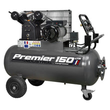 Premier 150L Belt Drive Air Compressor with Front Control Panel 3hp