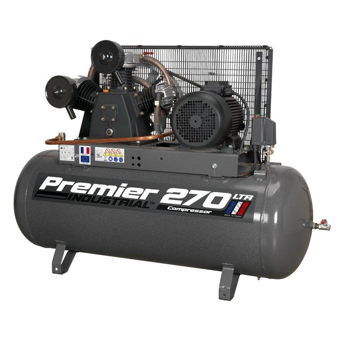 Air Compressor 270L Belt Drive 7.5hp