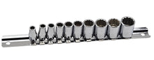 1/4"SD 10Pc Britool England Bi-Hexagon (12 Point) Socket Set 5-14mm SBMSET11