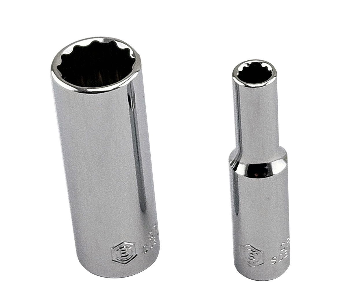 1/4"SD 26Pc Britool Hallmark Standard & Deep Bi-Hex (12-Point) Socket Set - SBSDSET26