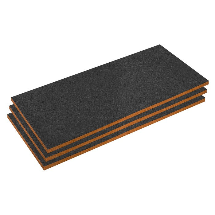 Easy Peel Shadow Foam® 1200 x 550 x 30mm Orange Pk of 3