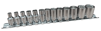 1/4" Drive  Pear Head Ratchet + Socket Set Britool Hallmark