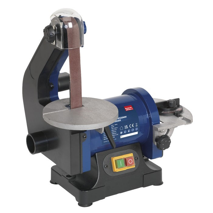 Belt/Disc Sander 25 x 762mm/Ø125mm 250W
