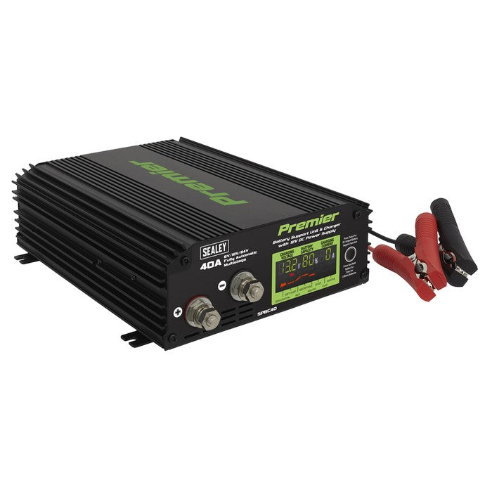 Battery Support Unit & Charger 40A