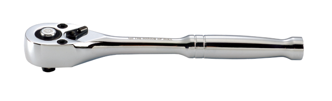 Britool Hallmark 1/4"SD Fine Tooth Pear Head Reversible Ratchet - SR150FTB