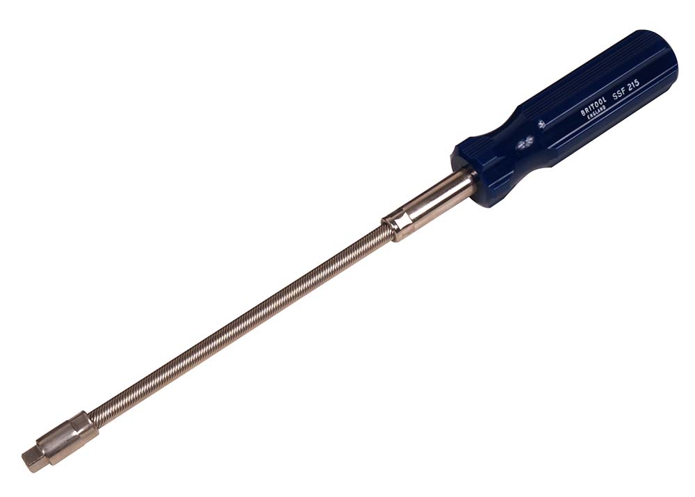 Britool England 1/4"SD Flexible Spinner Handle - SSF215