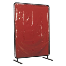Workshop Welding Curtain & Frame 1.3 x 1.75m - EN ISO 25980:2014