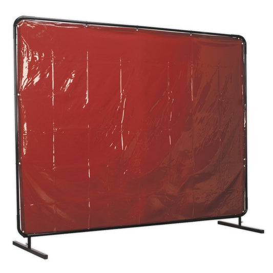 Workshop Welding Curtain & Frame 2.4 x 1.75m  - EN ISO 25980