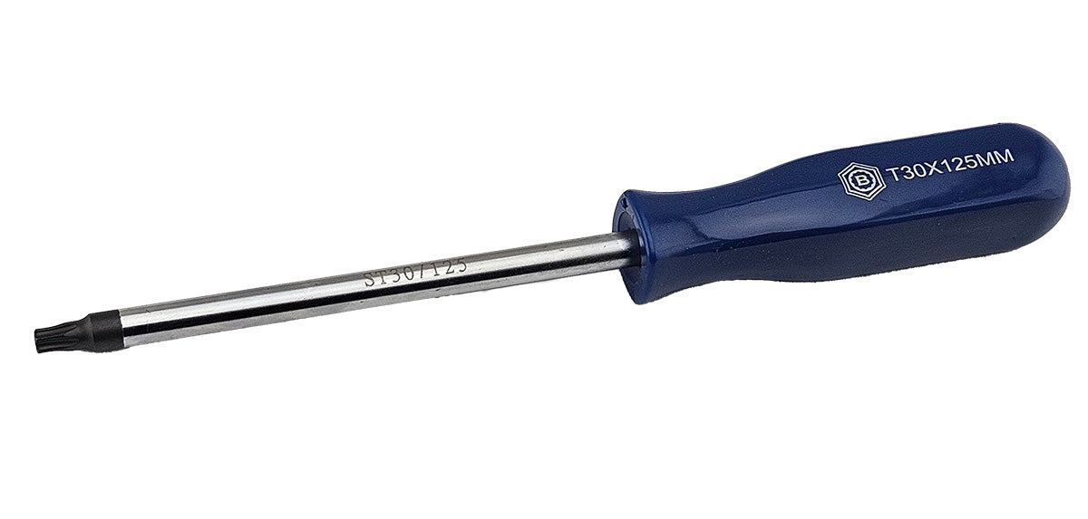 Britool Hallmark Torx Star Head Screwdriver range (V2 - Blue handle) T10-T40