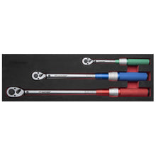 Sealey Premier Calibrated Micrometer Torque Wrench Set 3pc