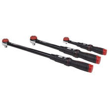Sealey Premier Black Calibrated Micrometer Torque Wrench Set 3pc