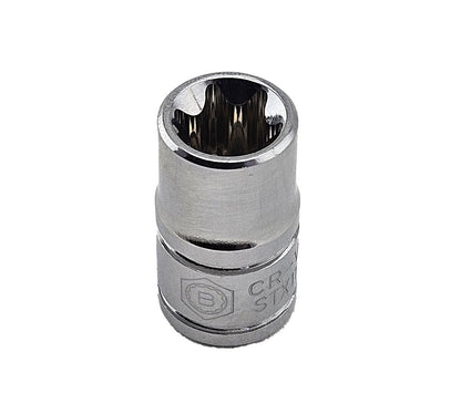 Britool Hallmark 1/4"SD E-Torx / Star Standard Sockets E4-E11