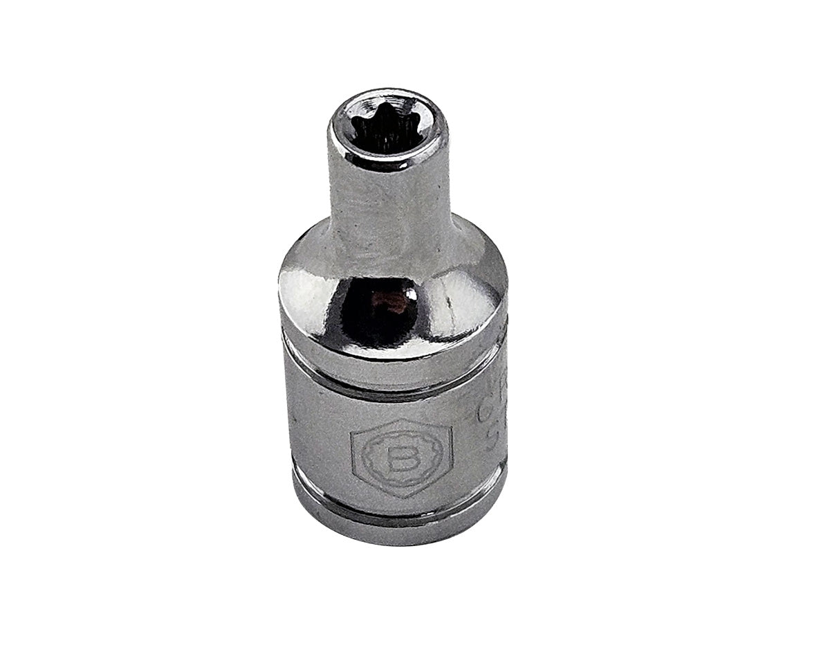 Britool Hallmark 1/4"SD E-Torx / Star Standard Sockets E4-E11