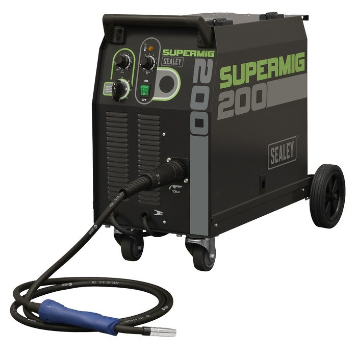 Professional MIG Welder 200A 230V with Binzel Euro Torch