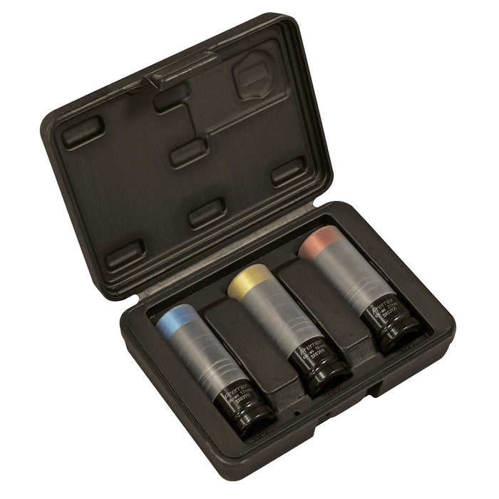 Alloy Wheel Ultra-Power Impact Socket Set 3pc 1/2"Sq Drive