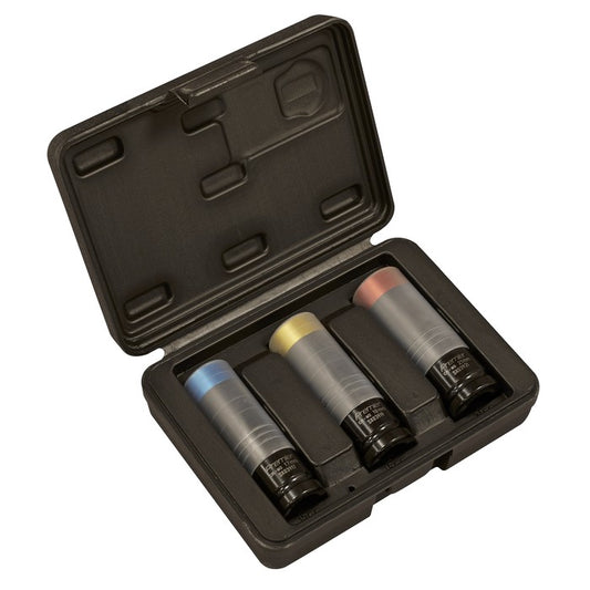 Alloy Wheel Ultra-Power Impact Socket Set 3pc 1/2"Sq Drive