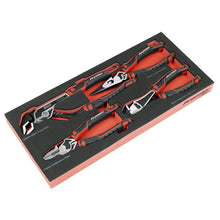 Pliers Set with Tool Tray 4pc from Sealey TBT56