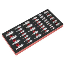 Sealey Premier Socket Bit Set with Tool Tray 37pc