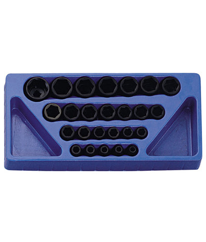 1/2"SD Metric Impact Socket Set 25 Piece Genius Tools TF-425M