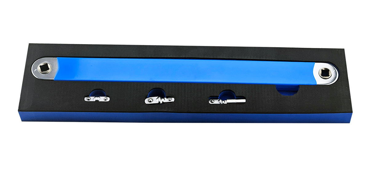 Extension Wrench with 4 Adapters (1/4", 3/8", 1/2" & 1/4" Bit holder)