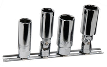 4pc Spark Plug Sockets Set - 3/8" Drive - Sizes 16 & 21mm