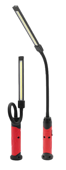 Rechargeable Flexible Magnetic Work Light – 800 Lumens with Torch Function