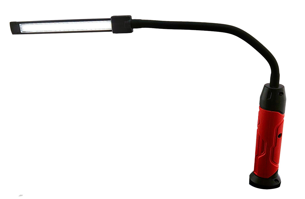Rechargeable Flexible Magnetic Work Light – 800 Lumens with Torch Function