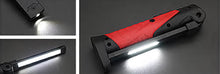 Rechargeable Folding Magnetic Work Light – 650 Lumens with Dual Side Lights & Torch