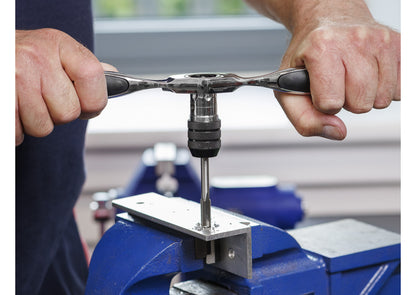 40pc Tap & Die Set + 5pc Ratchet Tap and Die Holder Set