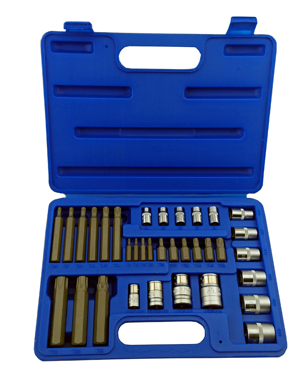 34pc Bit Set Torx (Star) / E-Torx