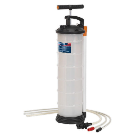 Vacuum Oil & Fluid Extractor Pump Manual 6.5L