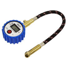 Tyre Pressure Gauge Digital with Leader Hose & Quick Release