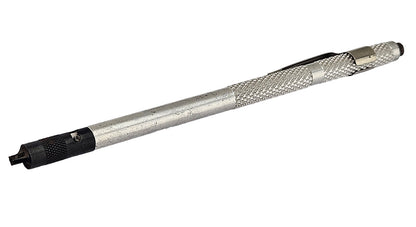 Ullman Phillips mechanical screw starter with textured aluminium body, magnetic pickup end and pocket clip, 147mm long