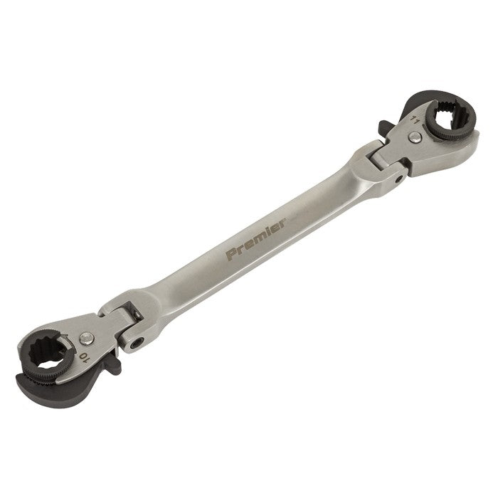 Premier Ratcheting Brake Pipe Spanner 10 x 11mm