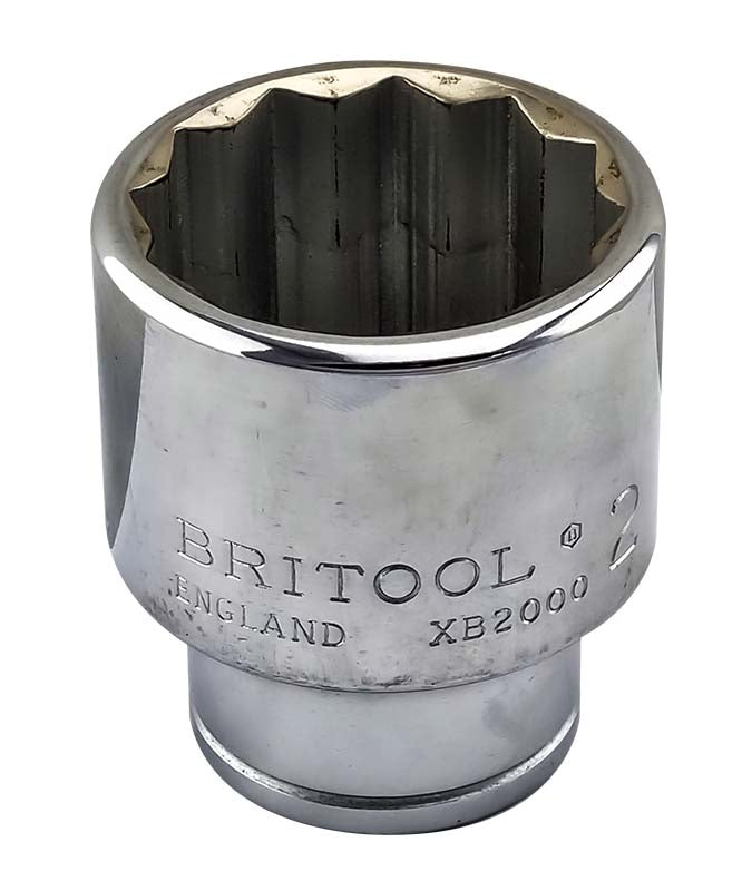 Britool England 3/4"SD Imperial AF Bi-Hexagon / 12pt Socket Range
