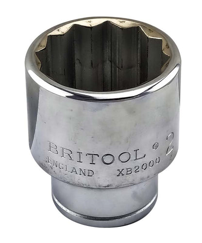 Britool England 3/4"SD Imperial AF Bi-Hexagon / 12pt Socket Range
