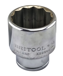Britool England 3/4"SD Imperial AF Bi-Hexagon / 12pt Socket Range